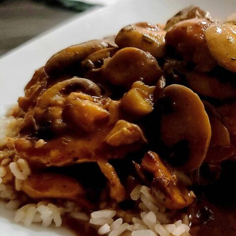 Killians original braised chicken mushroom sauce1